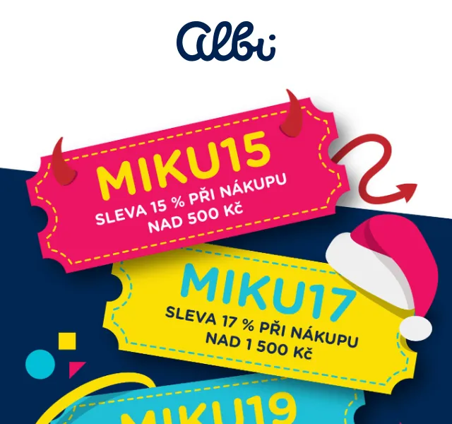 Albi: Mikulášská sleva 19 % – červen 2026 | Nuslet.cz