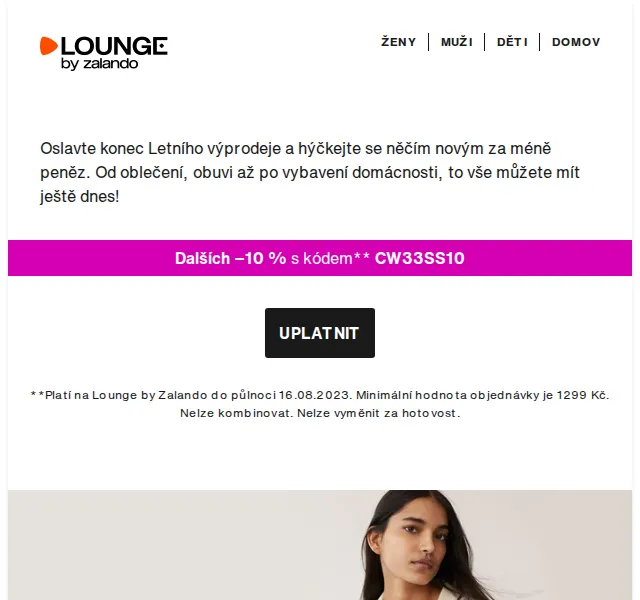 Lounge by Zalando: Sleva až 75 % + extra –10 % na NA-KD – srpen 2023 | Nuslet.cz
