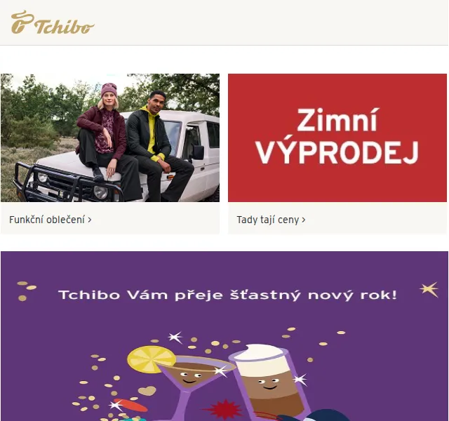 Tchibo: Sleva na módu, nábytek a kávové doplňky – Duben 2026