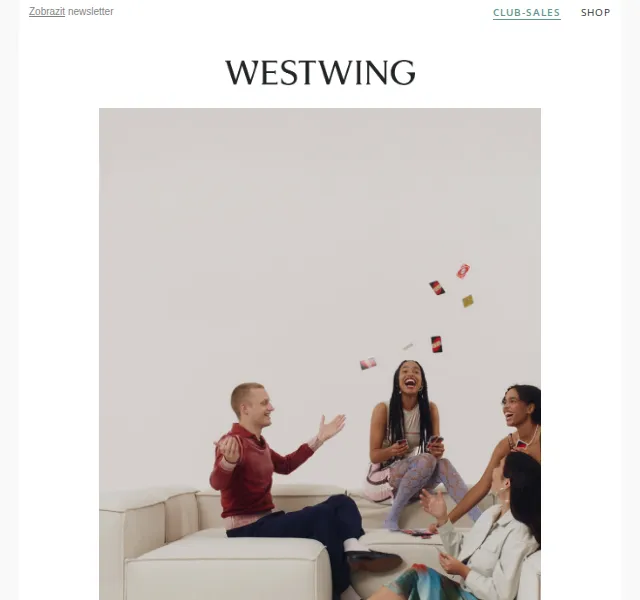 Westwing: Pohovka LENNON a postel – červen 2026 | Nuslet.cz