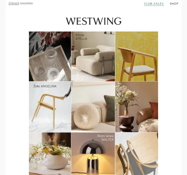 Westwing: Bestsellery Beautiful Living Westwing Collection – červen 2026 | Nuslet.cz