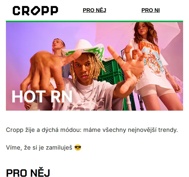 Cropp: Nová letní kolekce 2026 – červen 2026 | Nuslet.cz