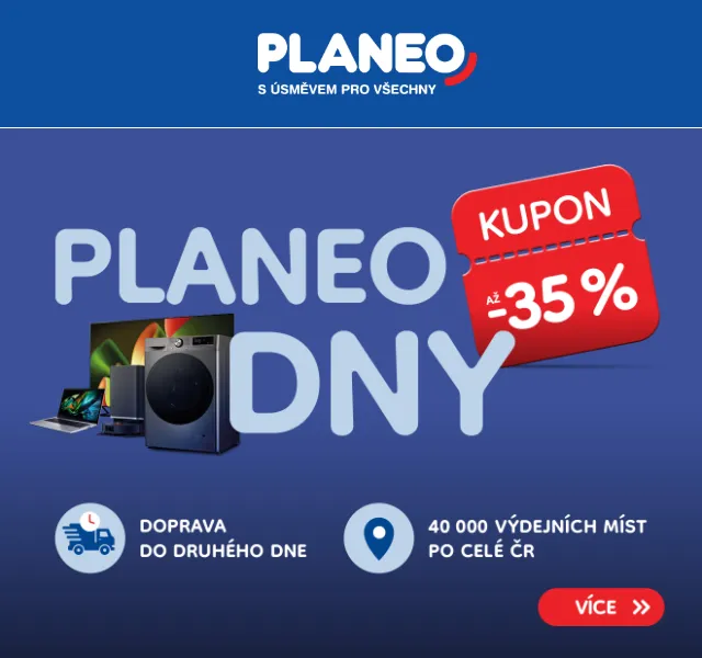 Planeo: Sleva až 35 % – PLANEO DNY – duben 2026 | Nuslet.cz
