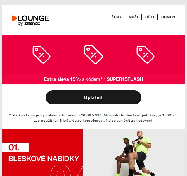 Lounge by Zalando: Bleskové nabídky O'Neill – červen 2026 | Nuslet.cz
