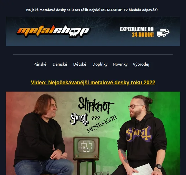 METALSHOP: Nejočekávanější metalové desky 2022 – únor 2026 | Nuslet.cz