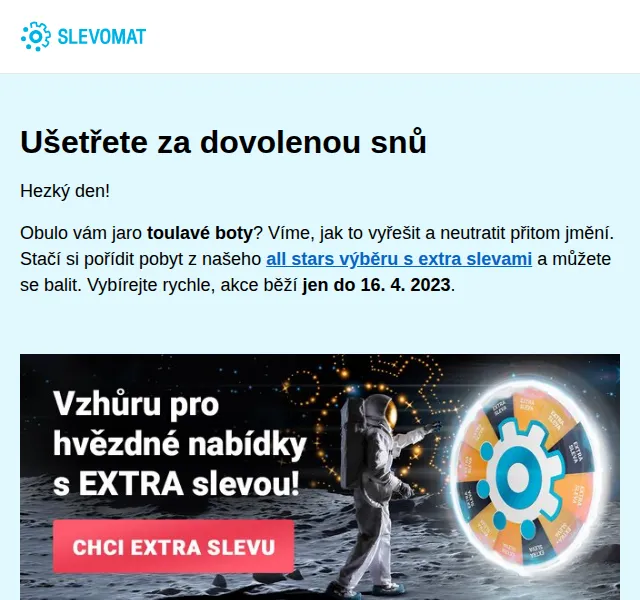 Slevomat: Extra sleva na pobyty a hotely – červen 2026 | Nuslet.cz