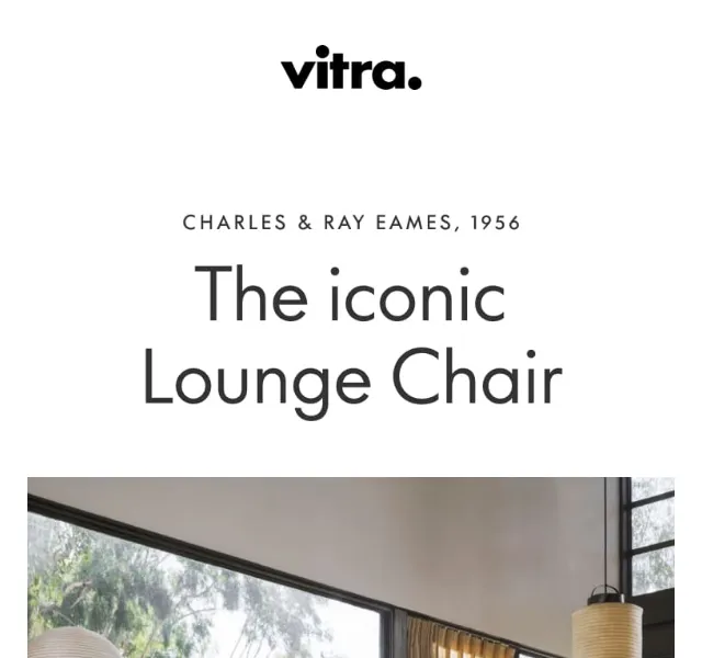 Vitra: Lounge Chair od Eames v akci – červen 2026 | Nuslet.cz