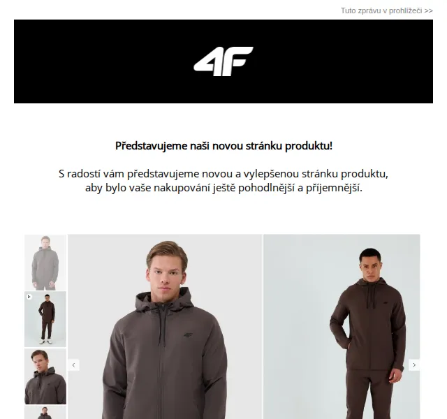 4Fstore: Nová stránka produktu s lepšími fotografiemi – červen 2026 | Nuslet.cz