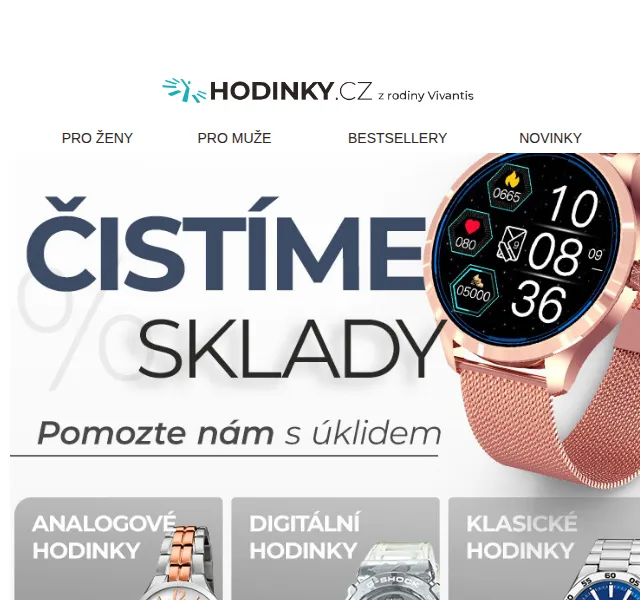 Hodinky.cz: Sleva 23 % na stříbrné šperky – červen 2026 | Nuslet.cz