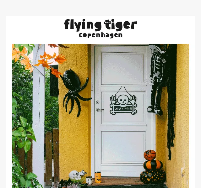 Flying Tiger Copenhagen: Halloween dekorace a kostýmy – červen 2026 | Nuslet.cz