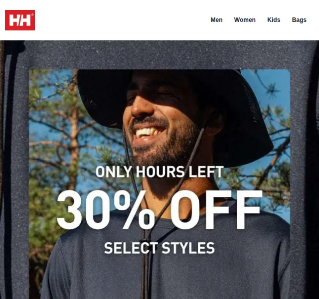 Helly Hansen: sleva 30 % na Mid-Season Sale – červen 2026 | Nuslet.cz