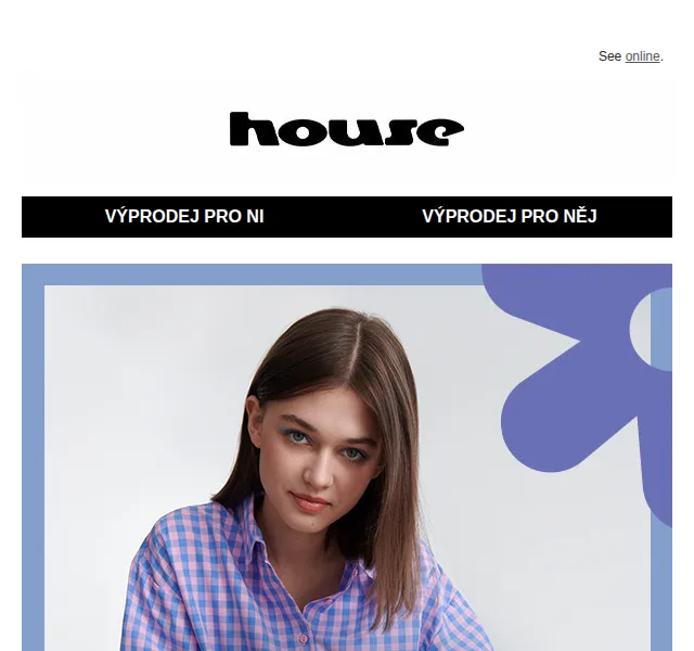 HOUSE: Výprodej Cheerful Checks kolekce – červen 2026 | Nuslet.cz