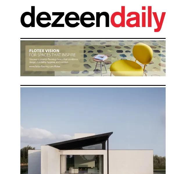 Dezeen Daily: Architektonické novinky – červen 2026 | Nuslet.cz