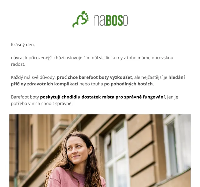 naBOSo: Barefoot boty – Červen 2026 | Nuslet.cz