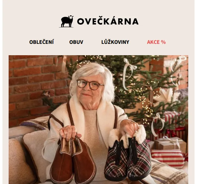 Ovečkárna: papuče a bačkory s ovčí vlnou – červen 2026 | Nuslet.cz
