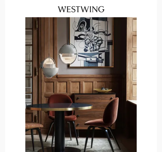 Westwing: GUBI a Westwing Collection – výprodej červen 2026 | Nuslet.cz