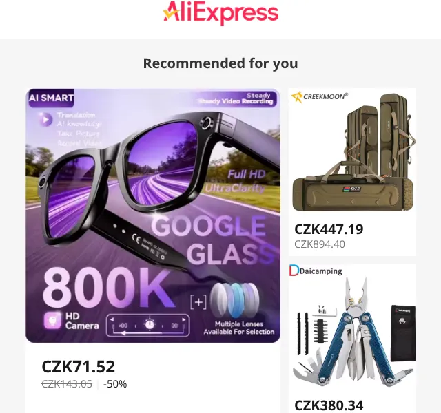 AliExpress: Sleva až 89 % – květen 2026 | Nuslet.cz