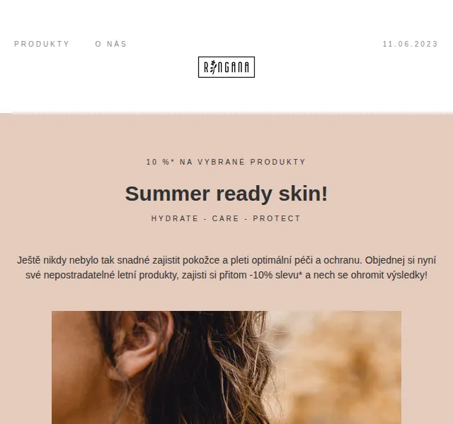 RINGANA: 10% sleva na letní skincare – červen 2026 | Nuslet.cz