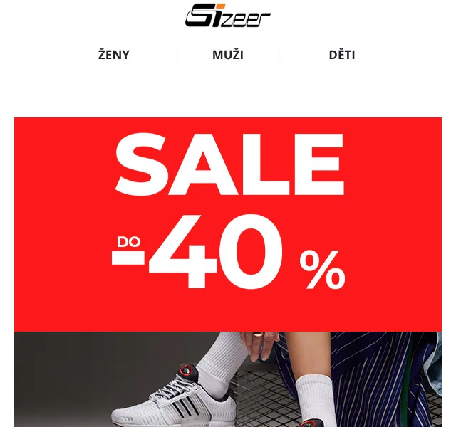 Sizeer: -10 % sleva na vybrané boty a oblečení – červenec 2026
