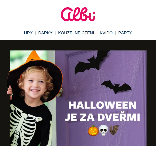 Albi: Halloween výzdoba 2026 – červen 2026 | Nuslet.cz