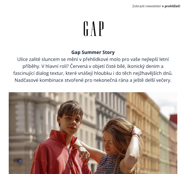 GAP: Letní kolekce – май 2026 | Nuslet.cz
