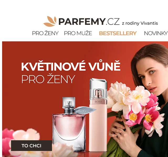 Parfemy.cz: Nejoblíbenější květinové vůně pro ženy a dřevité vůně pro muže – červen 2026 | Nuslet.cz