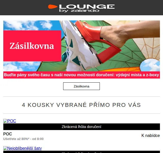 Lounge by Zalando: POC, ALDO & FUCHS SCHMITT – slevy až 80 % – červen 2026 | Nuslet.cz