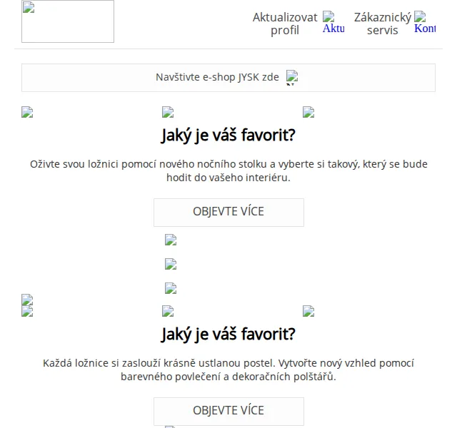 JYSK: Inspirace pro ložnici – noční stolky a koberce – červen 2026 | Nuslet.cz