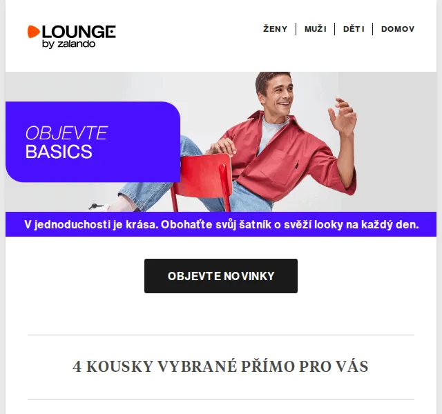 Lounge by Zalando: The North Face, Superfit a JDY se slevou až 78 % – červen 2026 | Nuslet.cz
