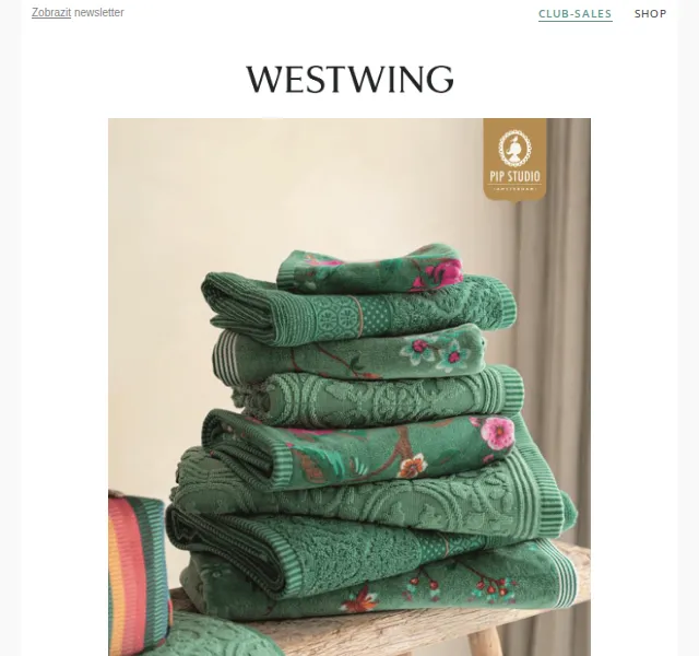 Westwing: Pip Studio a Maxi Hamptons – červenec 2026 | Nuslet.cz