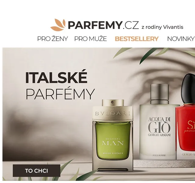 Parfemy.cz: Inspirujte se italskými parfémy – červen 2026 | Nuslet.cz