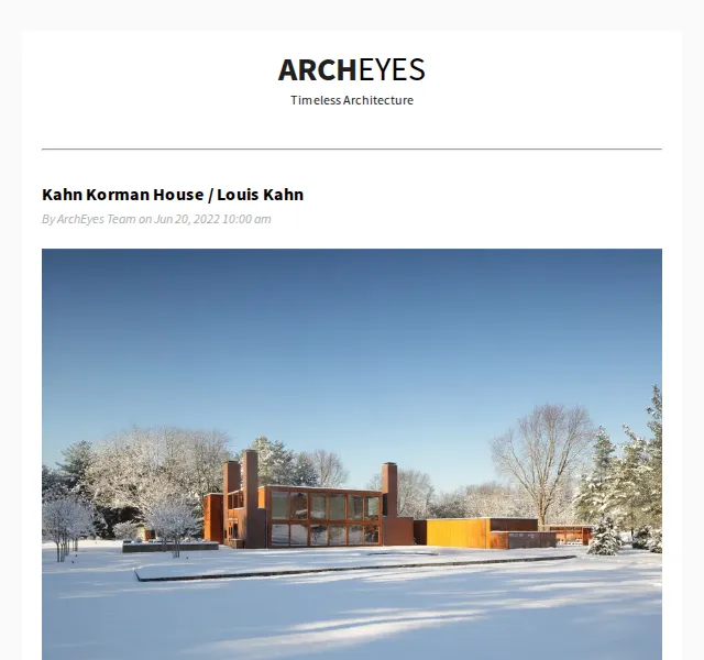 ArchEyes: Nová architektura z celého světa – červen 2026 | Nuslet.cz