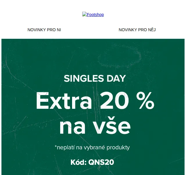 Queens: 20% na vše ke Singles Day – červen 2026 | Nuslet.cz