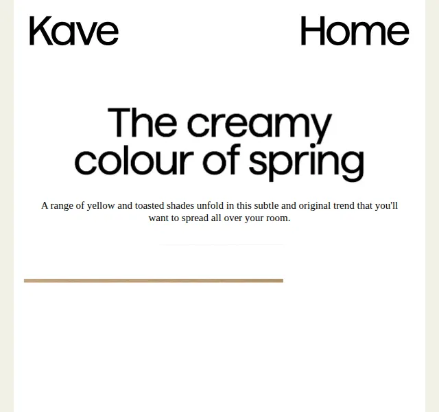 Kave Home Sale: Butter yellow trend – červen 2026 | Nuslet.cz