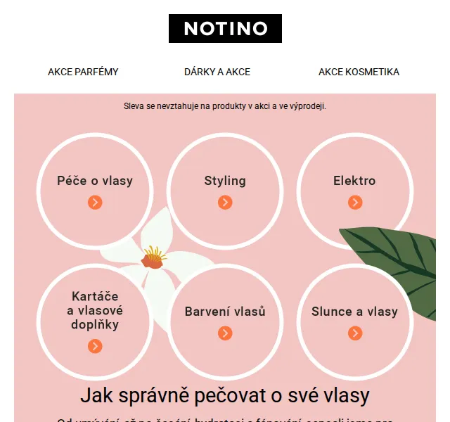 Notino: Sleva až 30 % na vlasovou péči – červen 2026 | Nuslet.cz