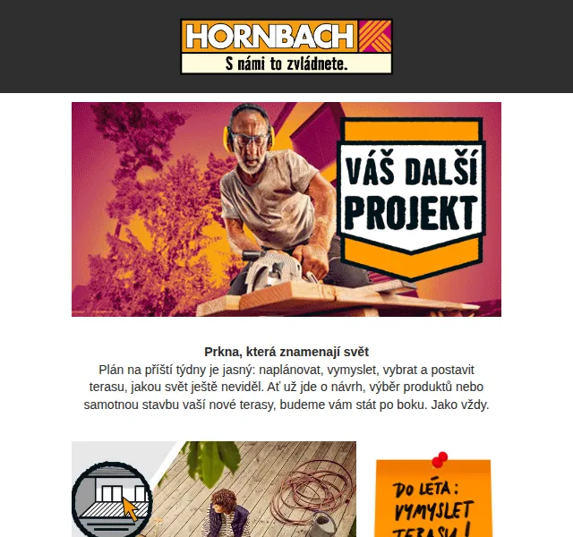HORNBACH: terasová prkna WPC od 440 Kč – červen 2026 | Nuslet.cz