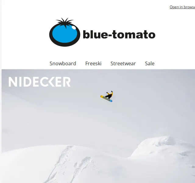 BLUE TOMATO: Nidecker novinky – červen 2026 | Nuslet.cz