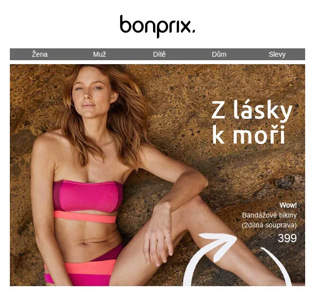 bonprix: Recyklované plavky – červenec 2026 | Nuslet.cz