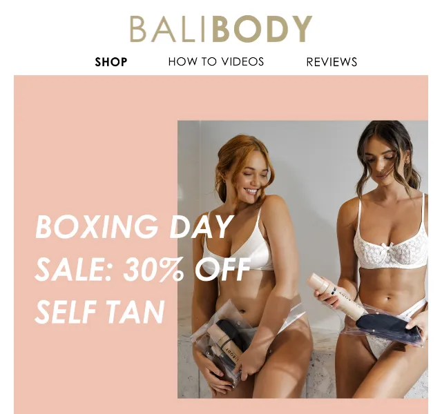 Bali Body: 30% sleva na Self Tan – červen 2026 | Nuslet.cz