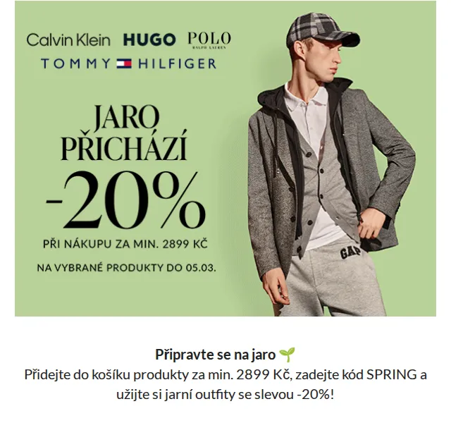 Modivo: Jarní sleva -20 % na módu – červen 2026 | Nuslet.cz
