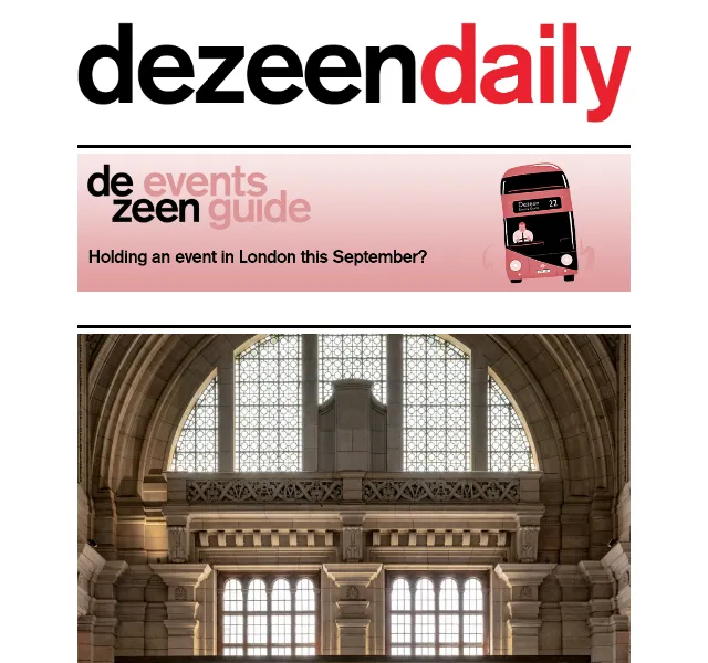 Dezeen Daily: Architektonické novinky – červen 2026 | Nuslet.cz