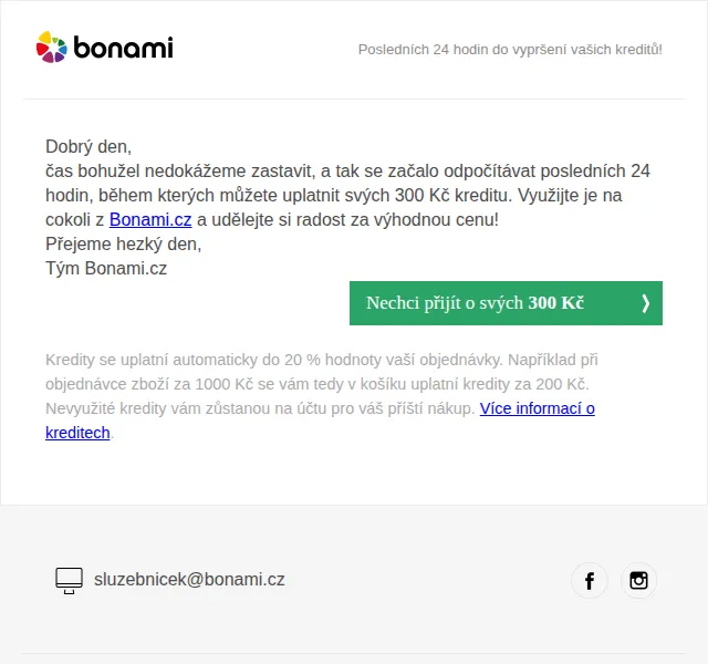 Bonami: 300 Kč kredit – červen 2026 | Nuslet.cz