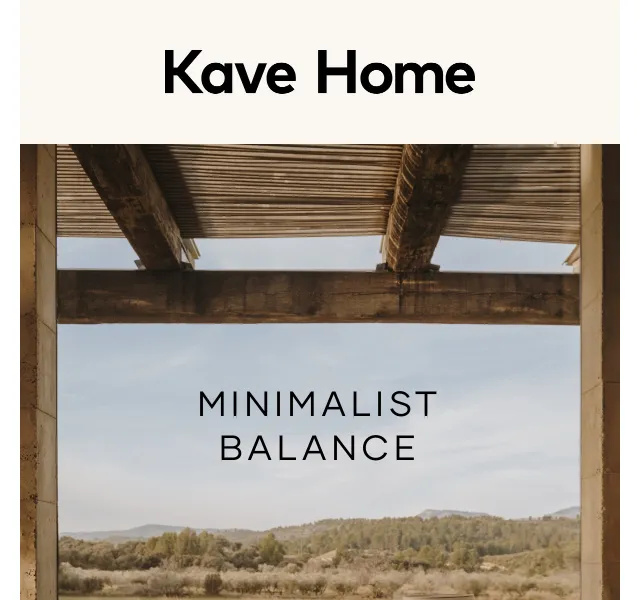 Kave Home Sale: kolekce Alguema minimalistického nábytku – červen 2026 | Nuslet.cz