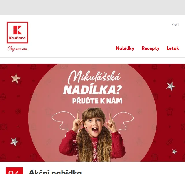 Kaufland: Mikulášské slevy 79,90 Kč – prosinec 2022 | Nuslet.cz