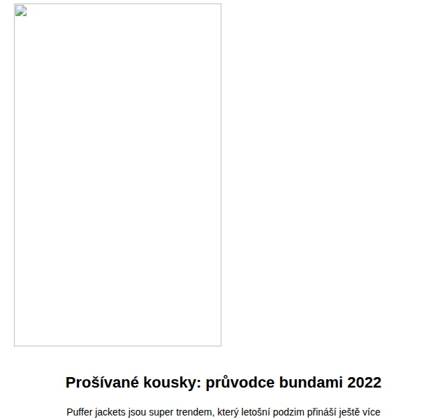 Stradivarius: Prošívané bundy a kabáty – podzim 2026 | Nuslet.cz