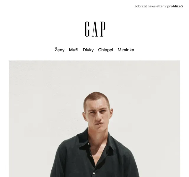 GAP: sleva až 70 % + extra 15 % – červenec 2026 | Nuslet.cz