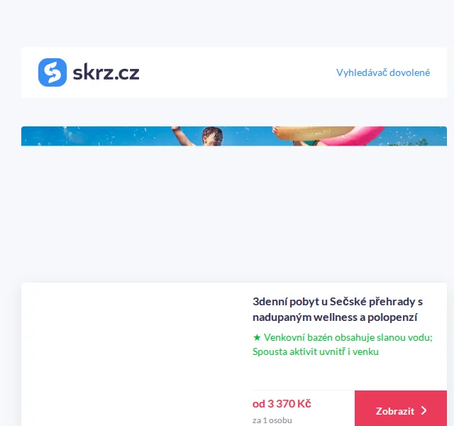 Vánoce na Skrz: Hotely s venkovním bazénem – červen 2026 | Nuslet.cz