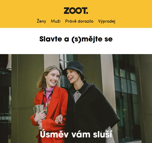 ZOOT: sleva 25 % na podzimní kolekci a Pepe Jeans – červen 2026 | Nuslet.cz