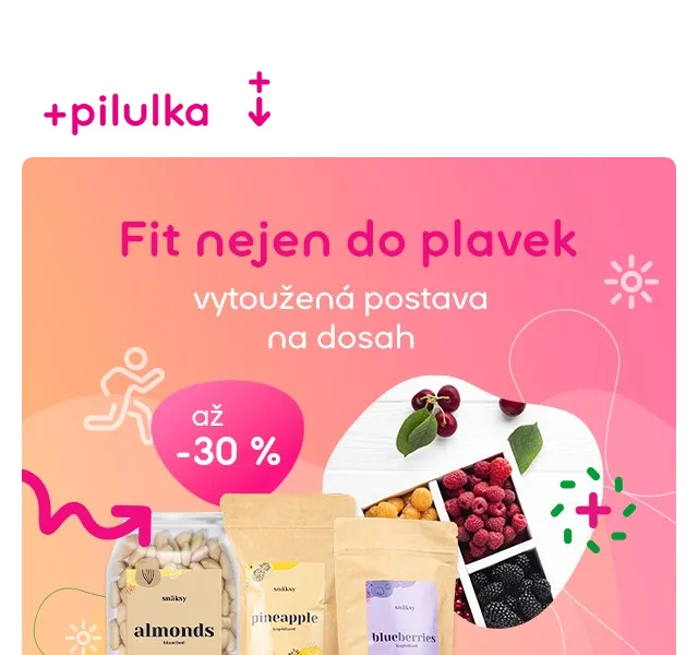 Pilulka.cz: Zdravé mlsání Snäksy již od 89 Kč – červen 2026 | Nuslet.cz