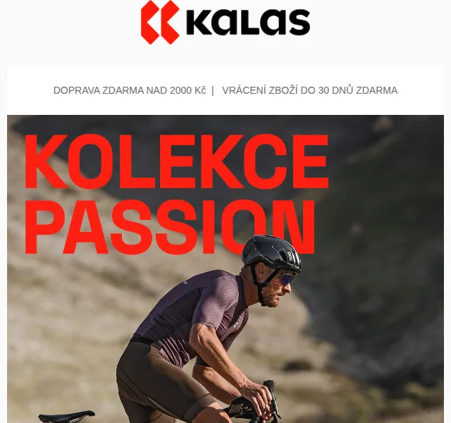KALAS Sportswear: Nové pastelové barvy Passion – červenec 2026 | Nuslet.cz